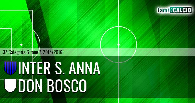 Inter S. Anna - Don Bosco