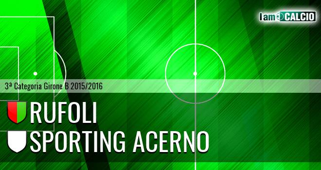 Rufoli - Sporting Acerno