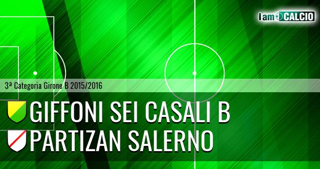 Giffoni Sei Casali B - Partizan Salerno