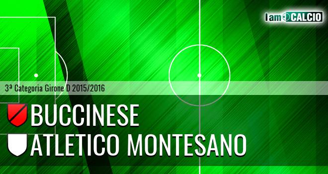 Buccinese - Atletico Montesano