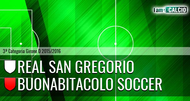 Real San Gregorio - Buonabitacolo Soccer