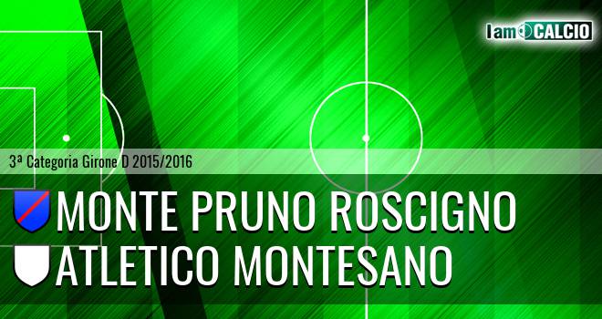 Monte Pruno Roscigno - Atletico Montesano