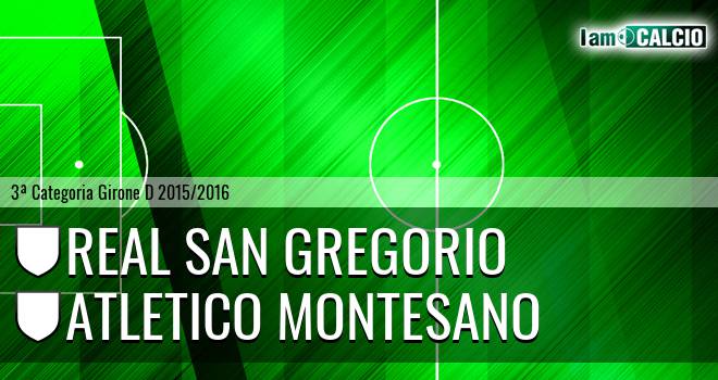 Real San Gregorio - Atletico Montesano