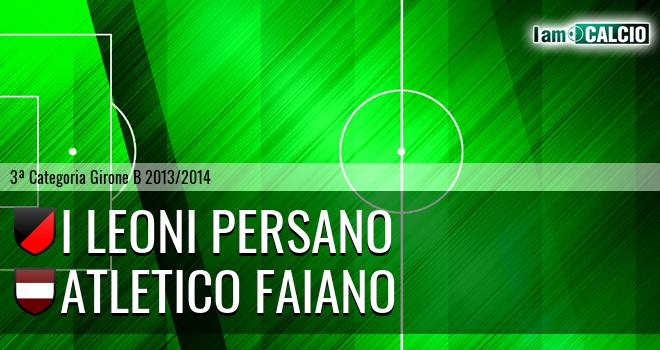 I Leoni Persano - Atletico Faiano