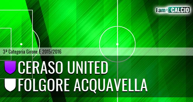 Ceraso United - Folgore Acquavella