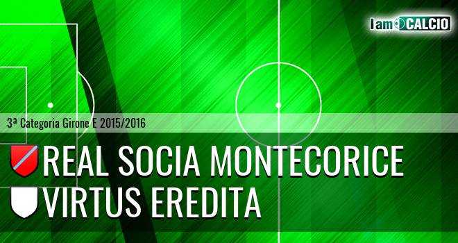 Real Socia Montecorice - Virtus Eredita