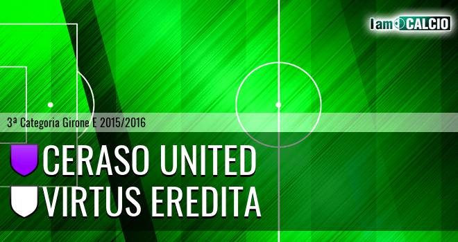 Ceraso United - Virtus Eredita