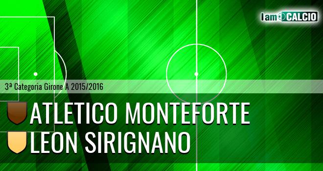 Virtus Monteforte Irpino - Leon Sirignano