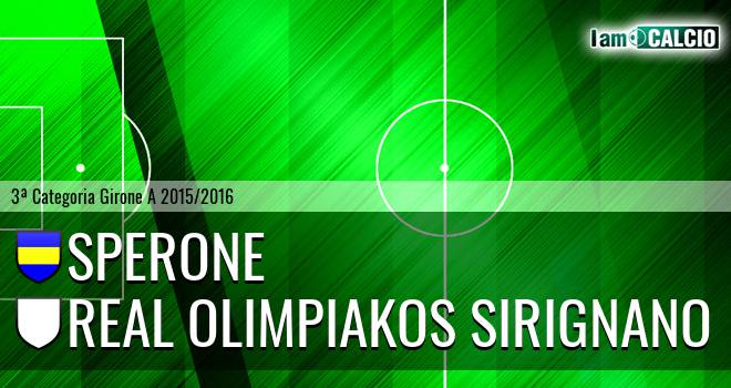 Sperone - Real Olimpiakos Sirignano