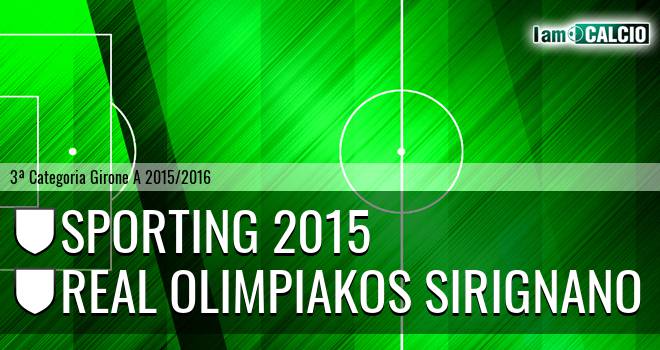 Sporting 2015 - Real Olimpiakos Sirignano