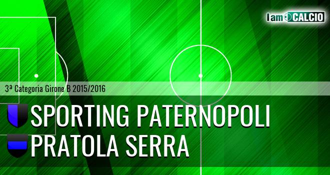 Sporting Paternopoli - Pratola Serra