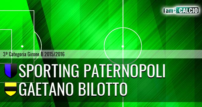 Sporting Paternopoli - Gaetano Bilotto