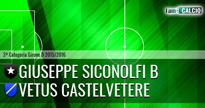 Giuseppe Siconolfi B - Vetus Castelvetere