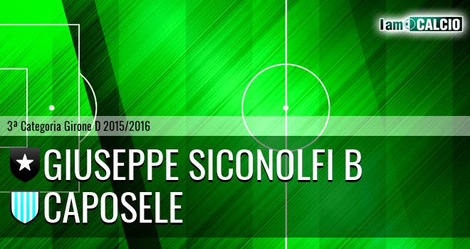 Giuseppe Siconolfi B - Caposele