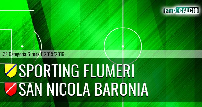 Sporting Flumeri - San Nicola Baronia