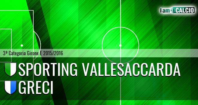 Sporting Vallesaccarda - Greci