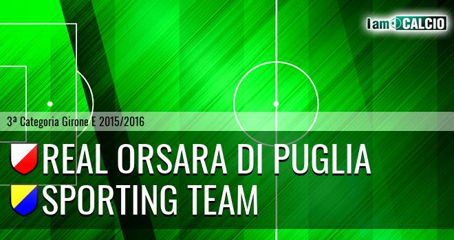 Real Orsara di Puglia - Heraclea Calcio