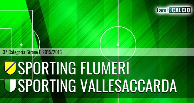 Sporting Flumeri - Sporting Vallesaccarda