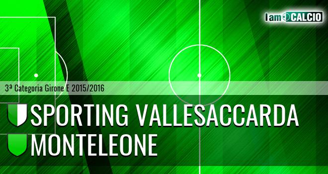 Sporting Vallesaccarda - Monteleone