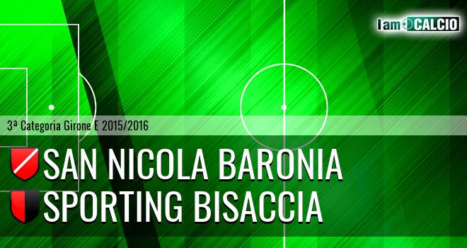 San Nicola Baronia - Sporting Bisaccia