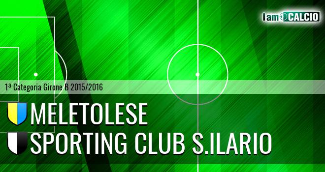 Meletolese - Sporting Club S.Ilario