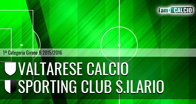 Valtarese Calcio - Sporting Club S.Ilario