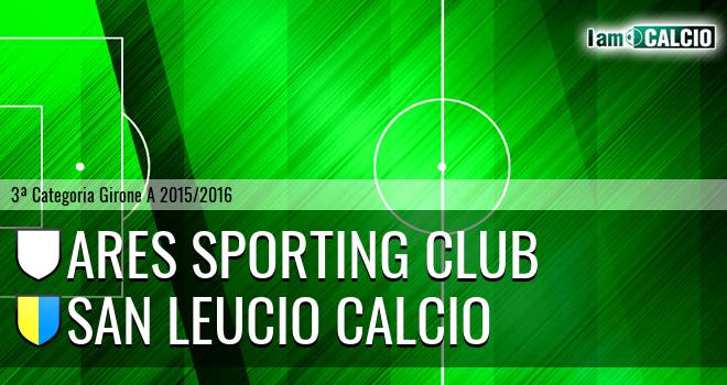 Ares Sporting Club - San Leucio Calcio