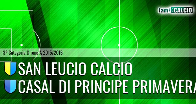 San Leucio Calcio - Casal di Principe Primavera