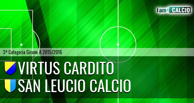 Virtus Cardito - San Leucio Calcio