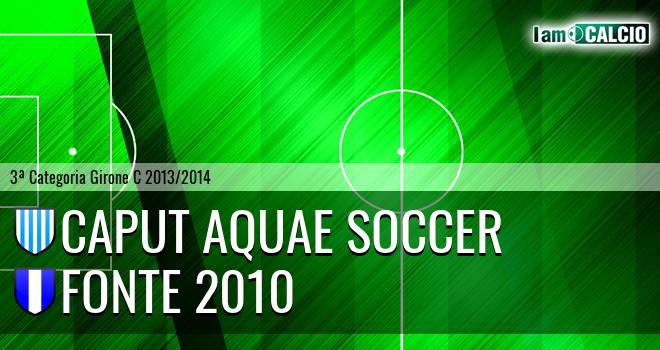 Caput Aquae Soccer - Fonte 2010