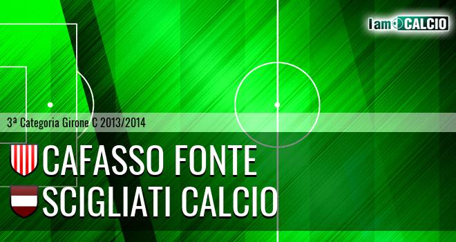 Cafasso Fonte - Scigliati Calcio