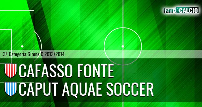 Cafasso Fonte - Caput Aquae Soccer