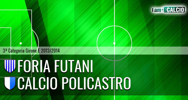 Foria Futani - Calcio Policastro