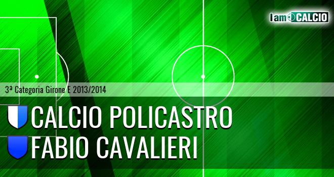 Calcio Policastro - Fabio Cavalieri