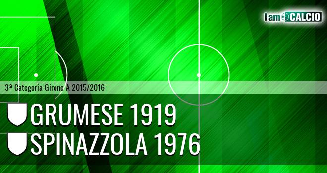 Grumese 1919 - Spinazzola 1976