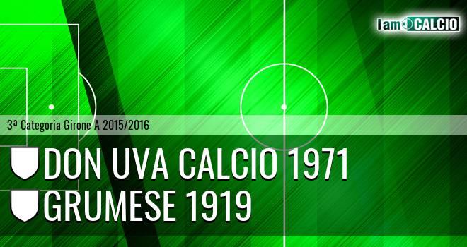 Don Uva Calcio 1971 - Grumese 1919