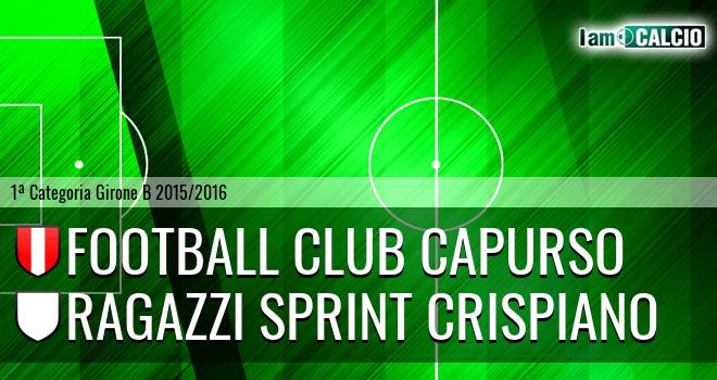 Capurso FC - Ragazzi Sprint Crispiano