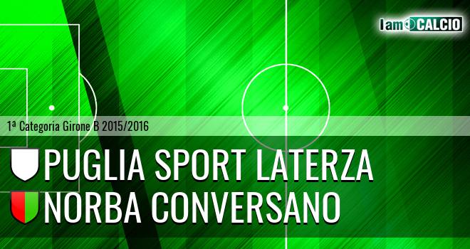 Puglia Sport Laterza - Bitritto Norba