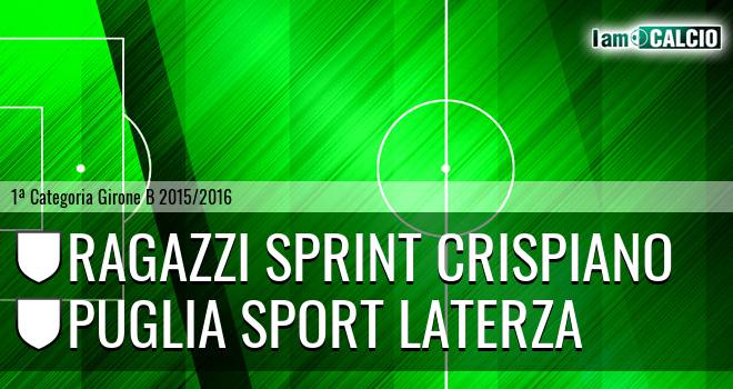 Ragazzi Sprint Crispiano - Puglia Sport Laterza