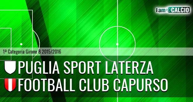 Puglia Sport Laterza - Capurso FC