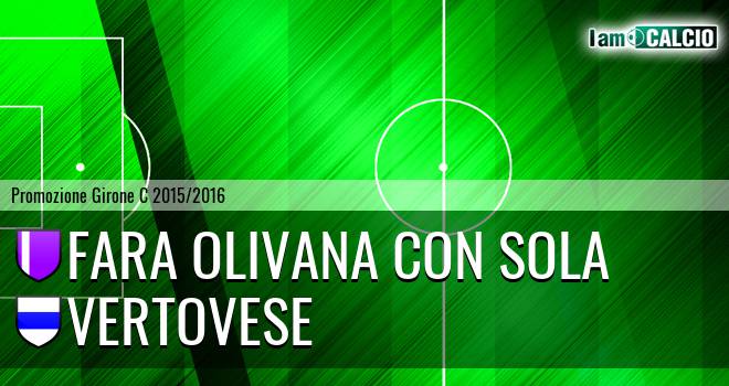 Fara Olivana con Sola - Vertovese