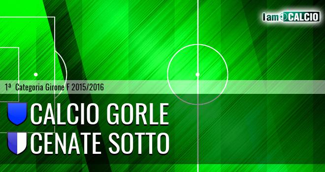 Calcio Gorle - Cenate Sotto