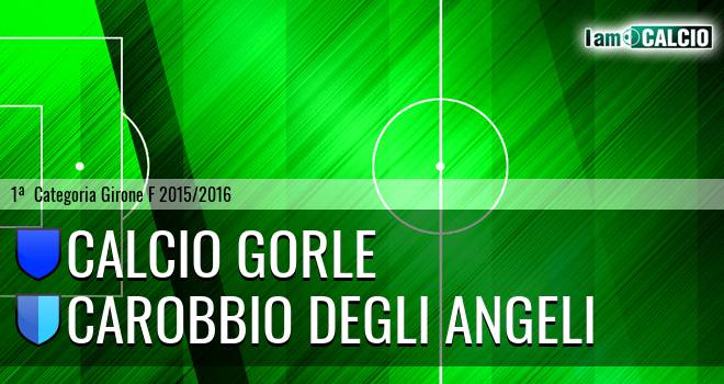 Calcio Gorle - Carobbio degli Angeli