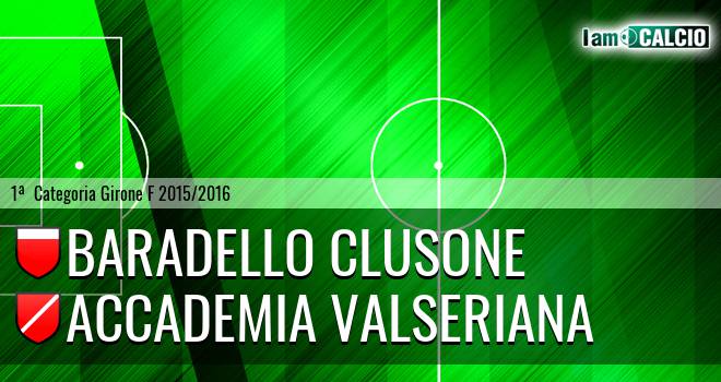 Baradello Clusone - Accademia Valseriana