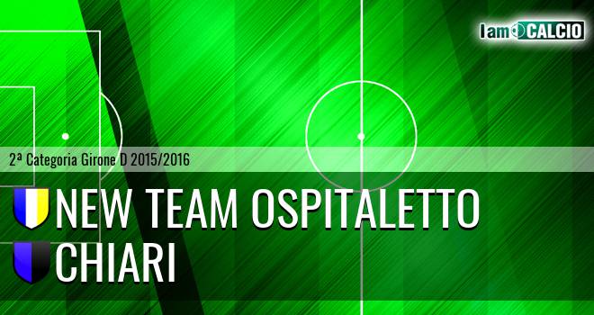 New Team Ospitaletto - Chiari