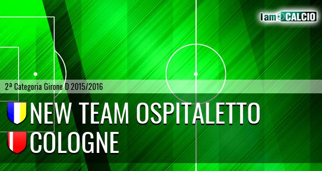 New Team Ospitaletto - Cologne