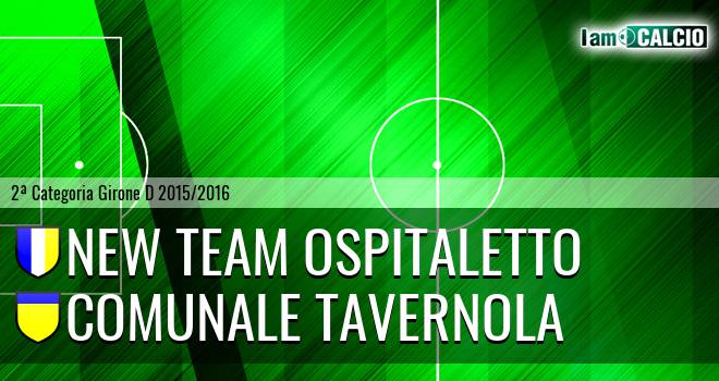 New Team Ospitaletto - Comunale Tavernola