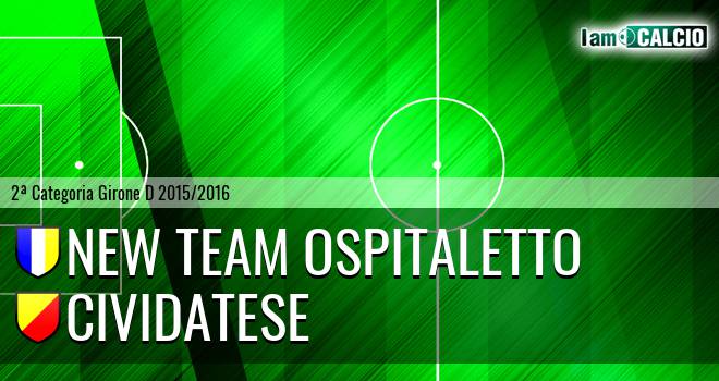 New Team Ospitaletto - Cividatese