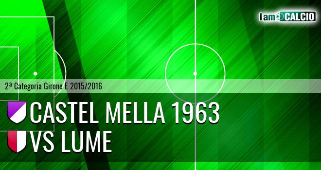 Castel Mella 1963 - Vs Lume