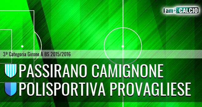 Passirano Camignone - Polisportiva Provagliese